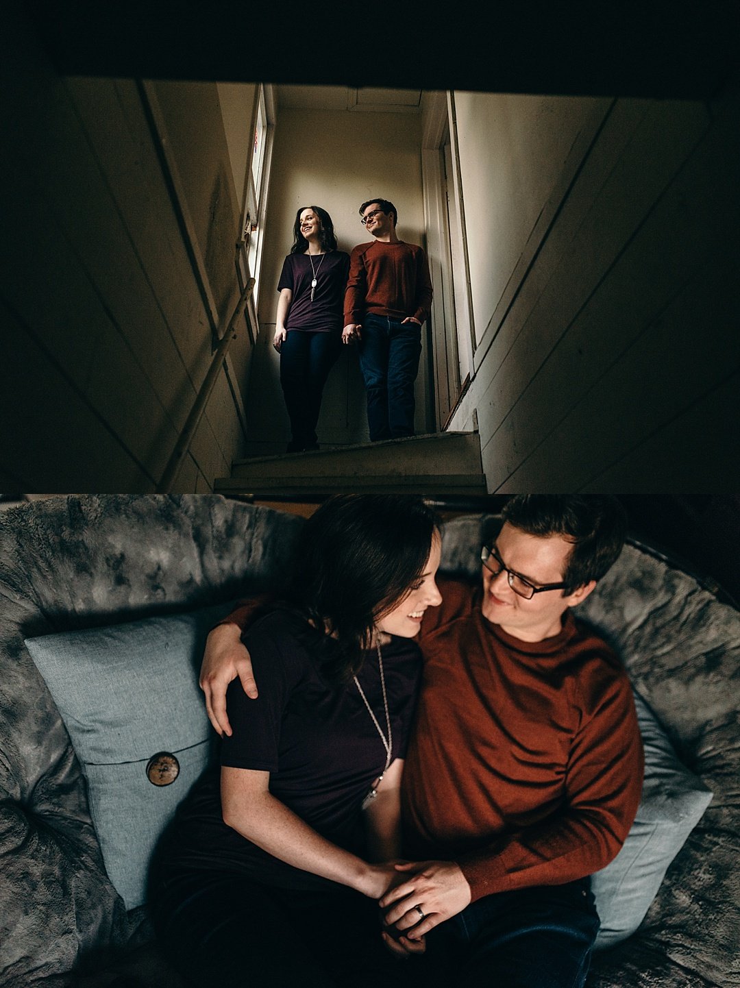 couple in their home