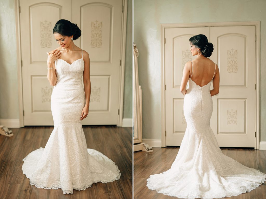 bride getting ready at madera estates