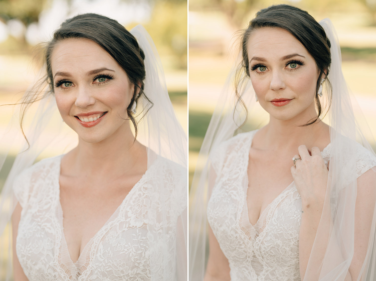 bridal portrait at sweetwater country club