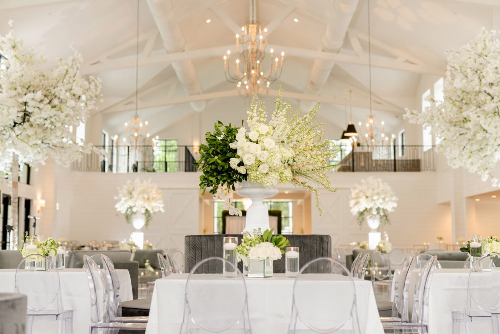 Boxwood Manor Wedding Reception details